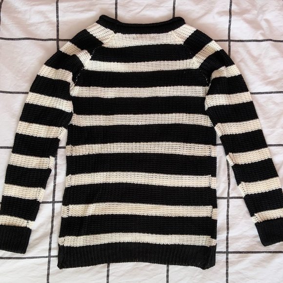 MAJORA Striped Knit Sweater - Picture 2 of 5
